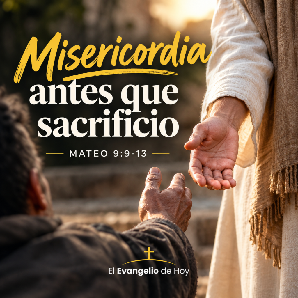 Misericordia antes que sacrificio | Mateo 9:9-13